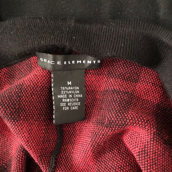 SOLD - Red & Black Plaid Flare Skirt - Picture 2 of 3